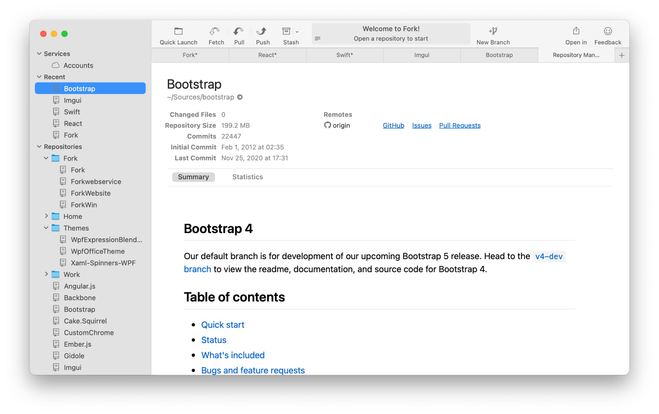 multiple repository tool for mac